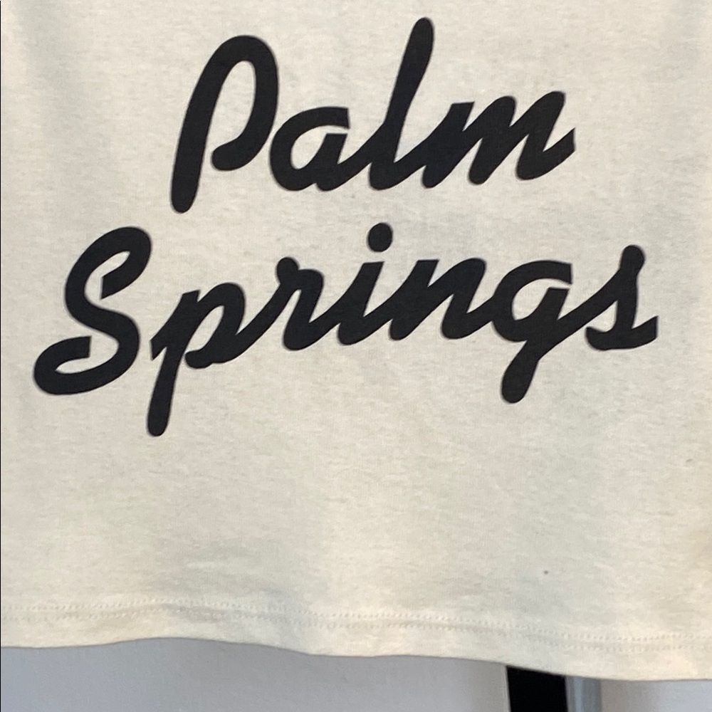 Palm Springs Taupe/Black Tank Top - Picture 2 of 3